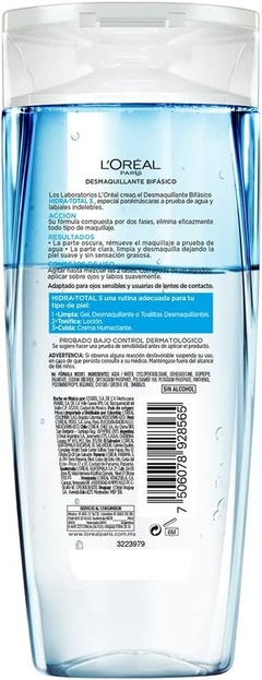 L'Oréal Paris Hidra Total 5 Bifásico para todo tipo de piel 200 ml - comprar en línea