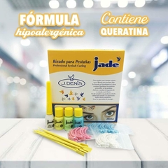 Kit Rizado Profesional Para Pestañas Jade J Denis - Grandbeauty