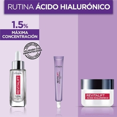 Kit Ácido Hialurónico: Serum Facial, Crema De Día Y De Ojos Revitalift de LÓreal en internet