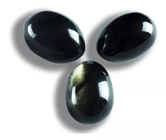 Huevo Yoni De Obsidiana Negra Volcánica Natural para ejercicios KEGEL 4.8 Cm 1 Pza - comprar en línea