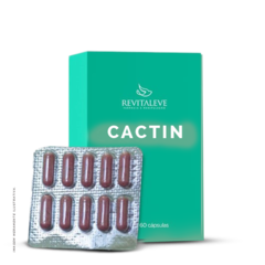 Cacti-N 500mg Drenagem Linfática em Cápsulas - 60 doses