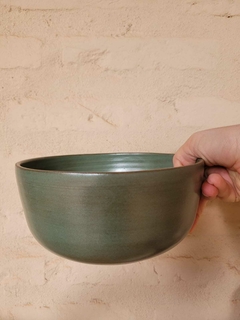 Bowl grande verde folha - comprar online