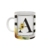 Caneca alfabeto - girassol