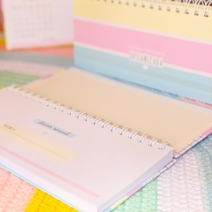 Desk Planner Amarelo/Rosa - comprar online