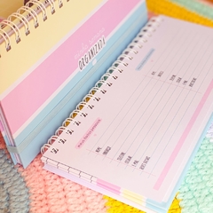 Desk Planner Amarelo/Rosa na internet