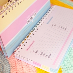 Desk Planner Branco Colors na internet