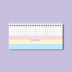 Desk Planner Branco Colors