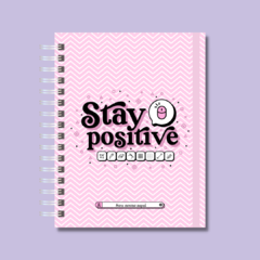 Planner permanente Stay Positive Rosa