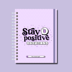 Planner permanente Stay Positive Lilás