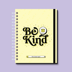 Planner permanente Be Kind Amarelo