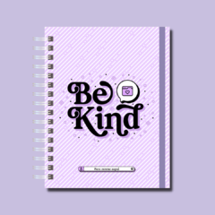 Planner permanente Be Kind Lilás