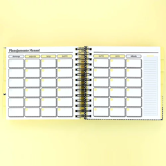 Planner permanente 18x18 Girl Boss Rosa - loja online