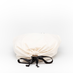Sacola Usar - tipo saco em algodão cru - OFICINA IÁ - organizadores práticos e sustentáveis