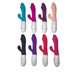 VIBRADOR COM ESTIMULADOR PONTO G