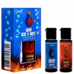 DUO HOT E ICE GEL LUBRIFICANTE ESQUENTA E LUBRIFICANTE ESFRIA 25ML GARJI