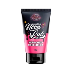 NEON LUB GEL COMESTÍVEL BRILHA EM LUZ NEGRA 30G PEPPER BLEND - comprar online