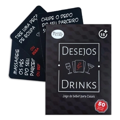 DESEJOS E DRINKS JOGO DE CARTAS DIVERSÃO AO CUBO - comprar online