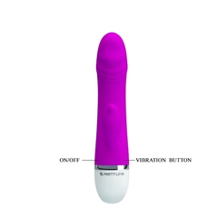 VIBRADOR DUPLA ESTIMULAÇÃO COM 30 VELOCIDADES PRETTY LOVE - ADAN - Doce Sedução E-commerce