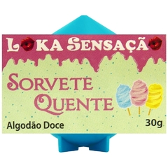 VELA COMESTÍVEL SORVETE QUENTE 25G LOKA SENSAÇÃO - comprar online