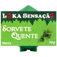 VELA COMESTÍVEL SORVETE QUENTE 25G LOKA SENSAÇÃO