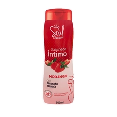 SABONETE ÍNTIMO TÉRMICO MORANGO 200ML SOUL COSMÉTICOS