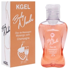 BODY NUDE ÓLEO COMESTÍVEL HOT 37ML KGEL - loja online