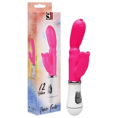 VIBRADOR DE PONTO G E CLITÓRIS COM LÍNGUA NA PONTA - SOPHIA - comprar online