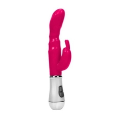 VIBRADOR PONTO G COM ESTIMULADOR RABBIT – RECARREGÁVEL - Doce Sedução E-commerce