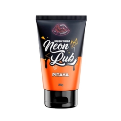 NEON LUB GEL COMESTÍVEL BRILHA EM LUZ NEGRA 30G PEPPER BLEND - Doce Sedução E-commerce