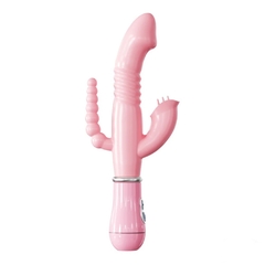 VIBRADOR DE PONTO G E CLITÓRIS COM 12 MODOS DE VIBRAÇÃO