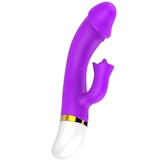 VIBRADOR PONTO G COM LÍNGUA MÁGICA - Doce Sedução E-commerce