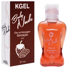 BODY NUDE ÓLEO COMESTÍVEL HOT 37ML KGEL