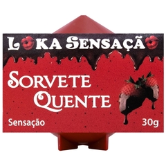 VELA COMESTÍVEL SORVETE QUENTE 25G LOKA SENSAÇÃO - comprar online