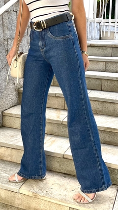 Calça jeans wide leg - loja online