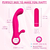 Vibrador Orfinger dedo mágico Pink recarregável - loja online