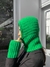 Balaclava de crochê OUT OF THE BOX Verde - loja online