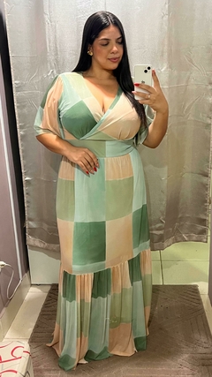 Vestido tule longo na internet