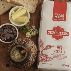 YERBA MATE COMPUESTA (BLEND N°3 VITALIS) X 500 GR. - HIERBAS SILVESTRES - comprar online