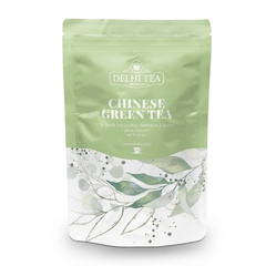 CHINESE GREEN TEA (TÉ EN HEBRAS - DOYPACK) X 40 GR. | DELHI TEA