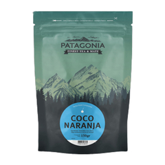 YERBA MATE COMPUESTA (MATE COCO & NARANAJA) X 150 GR. - PATAGONIA