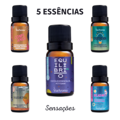 KIT 5 ESSÊNCIAS SENSAÇÕES