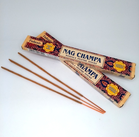 Incenso Nag Champa 15 g ( aromas diversos) - Velas e Luminárias