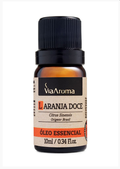 ÓLEO ESSENCIAL LARANJA DOCE 100% PURO 10ML