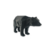 Urso Bear Wall Street Geométrico Decoração 3D Low Poly