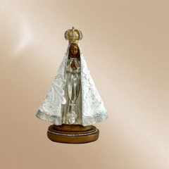 Nossa Senhora Aparecida bordados e cristais- 23 cm