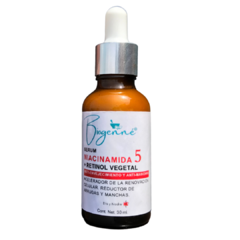 Serum Facial Niacinamida 5% y Retinol Vegetal Antimanchas y Antiarrugas