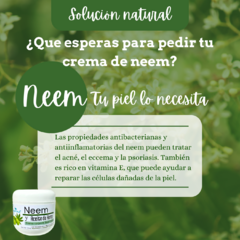 Crema de Neem y Aceite de Hemp para psoriasis y eczema - Biogenné