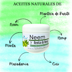 Crema de Neem y Aceite de Hemp para psoriasis y eczema - tienda en línea