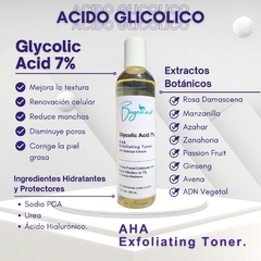 ACIDO GLICOLICO 7%. TONICO FACIAL - comprar en línea