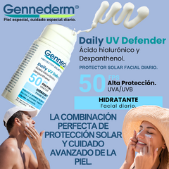 Gennederm Daily UV Defender Protector Solar Facial Hidratante - Biogenné